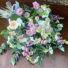 Pretty Pastel Tied Sheaf